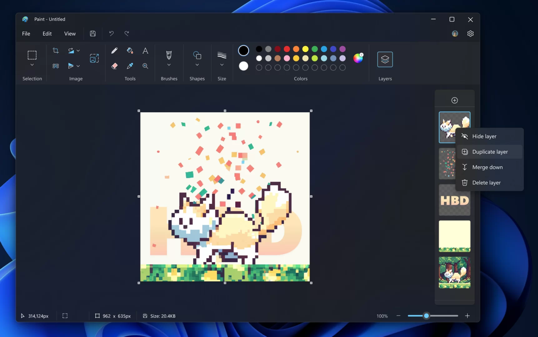 Microsoft Paint Kini Dukung Fitur Layers dan Transparan • Jagat Review