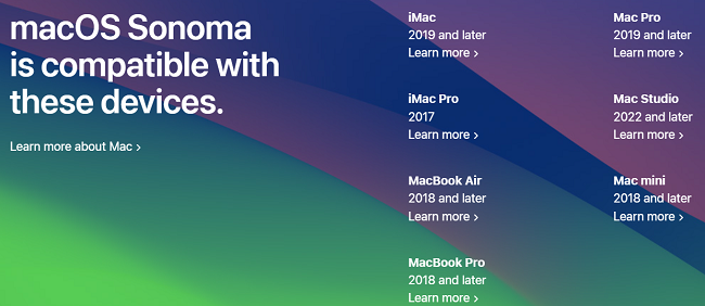 macOS 14 Sonoma