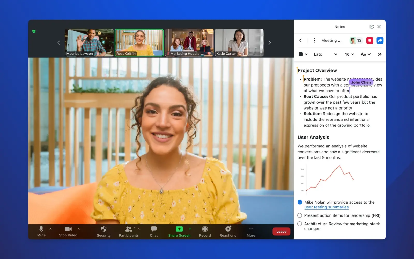 Zoom Kenalkan Fitur Notes yang Bisa Diedit Waktu Video Call