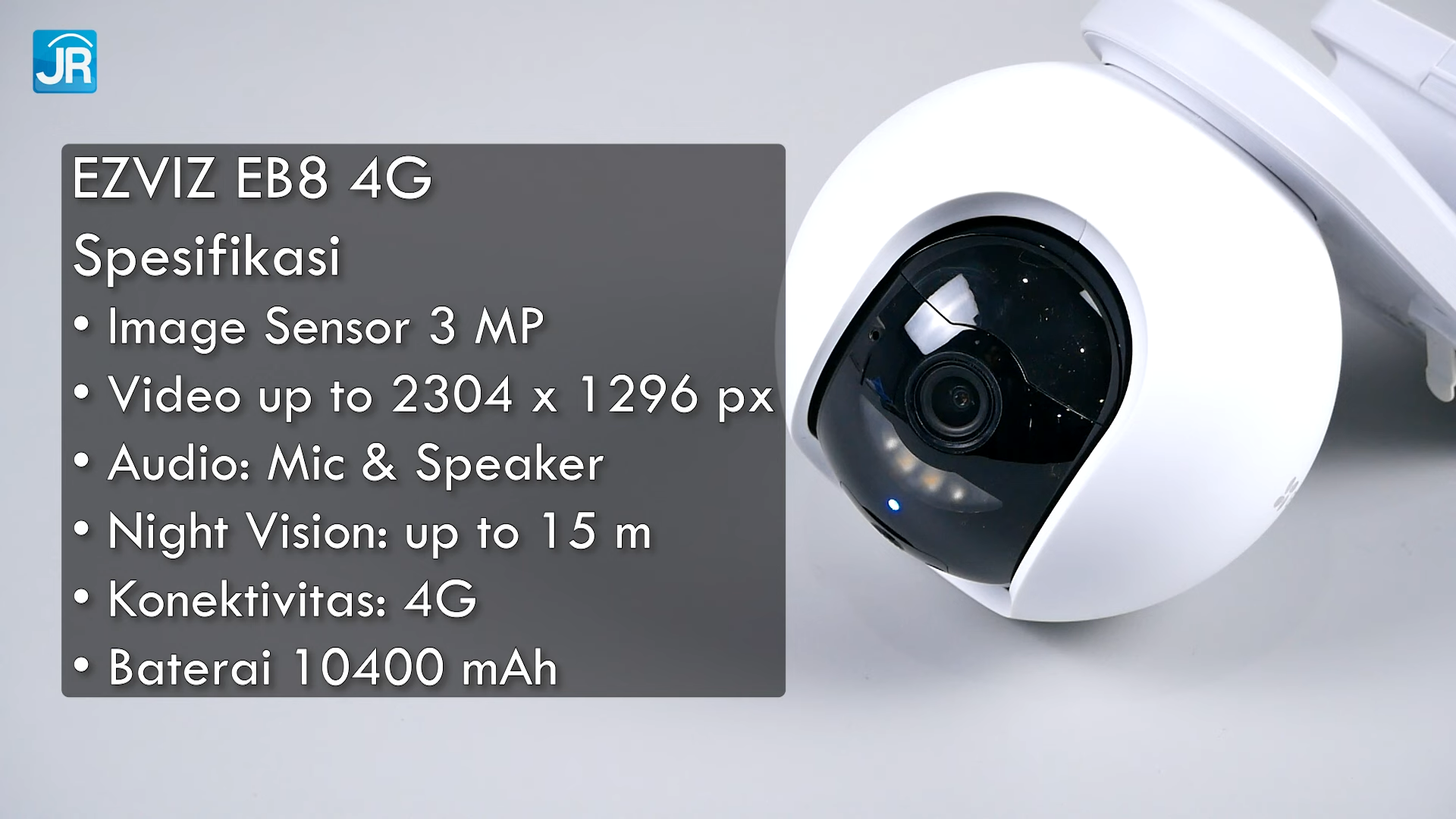 EZVIZ EB8 4G dengan Solar Charging Panel 11
