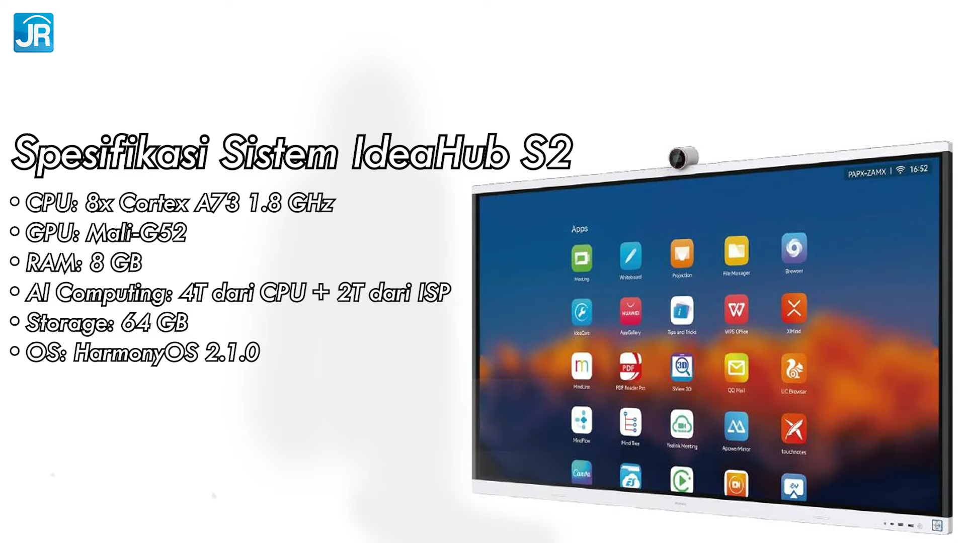 Review HUAWEI IdeaHub S2: HUAWEI IdeaHub S2 15