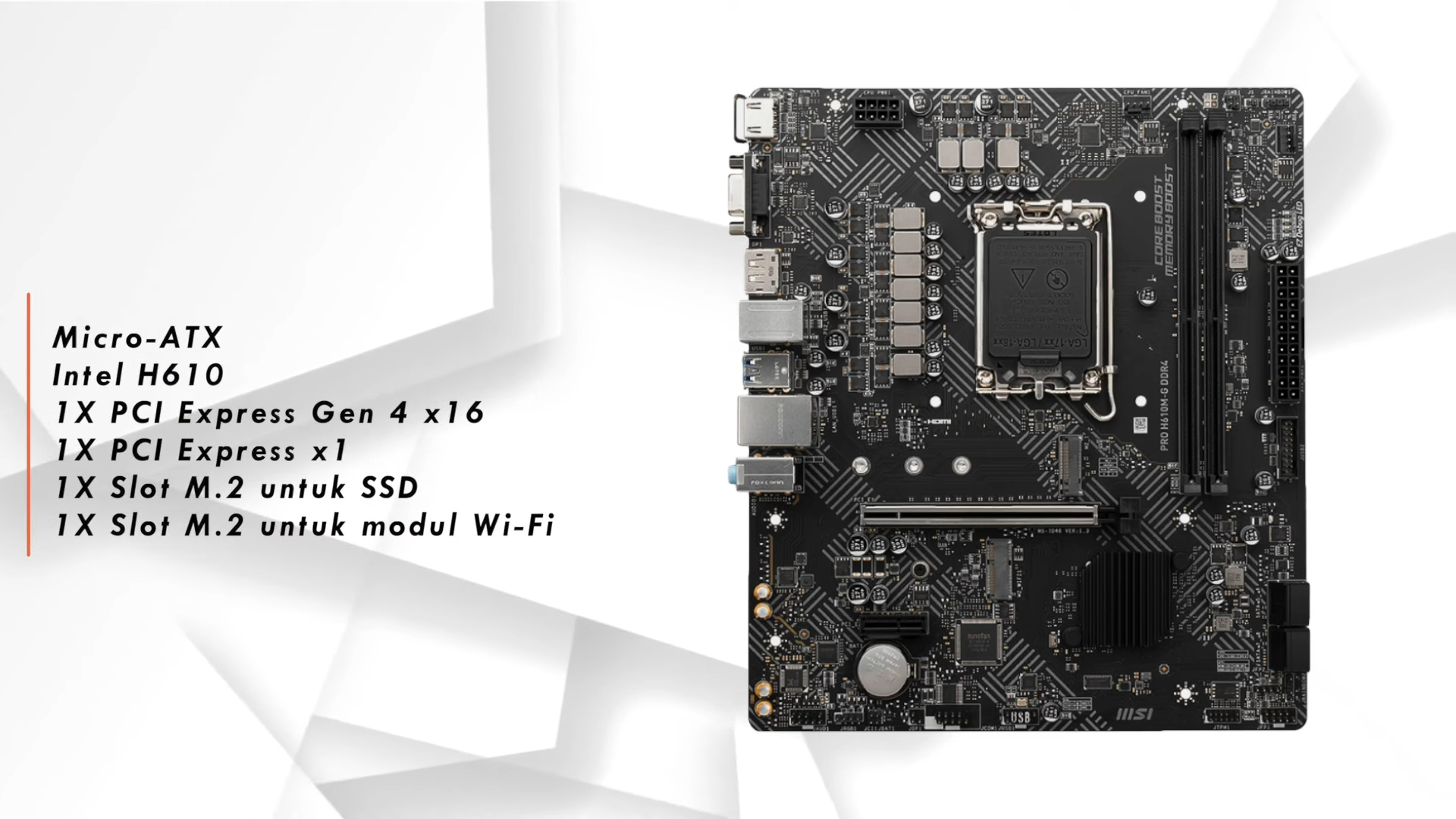 Review MSI PRO DP 180 13th: PC Profesional Kencang 7 MSI PRO DP 180 13th 6