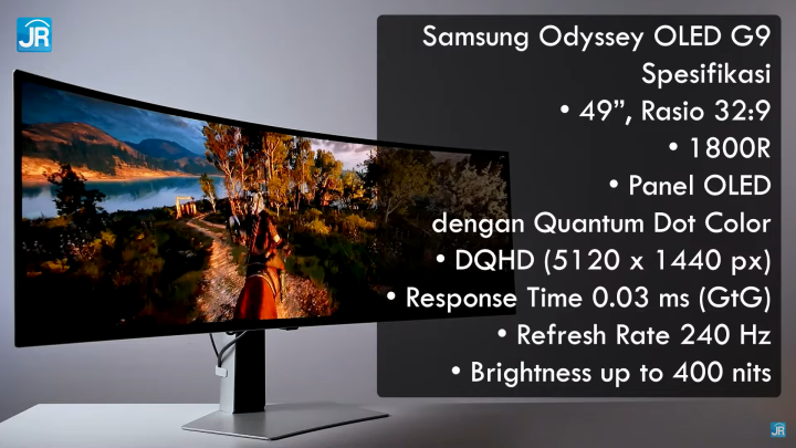 review Samsung Odyssey OLED G9 49 Inci 31