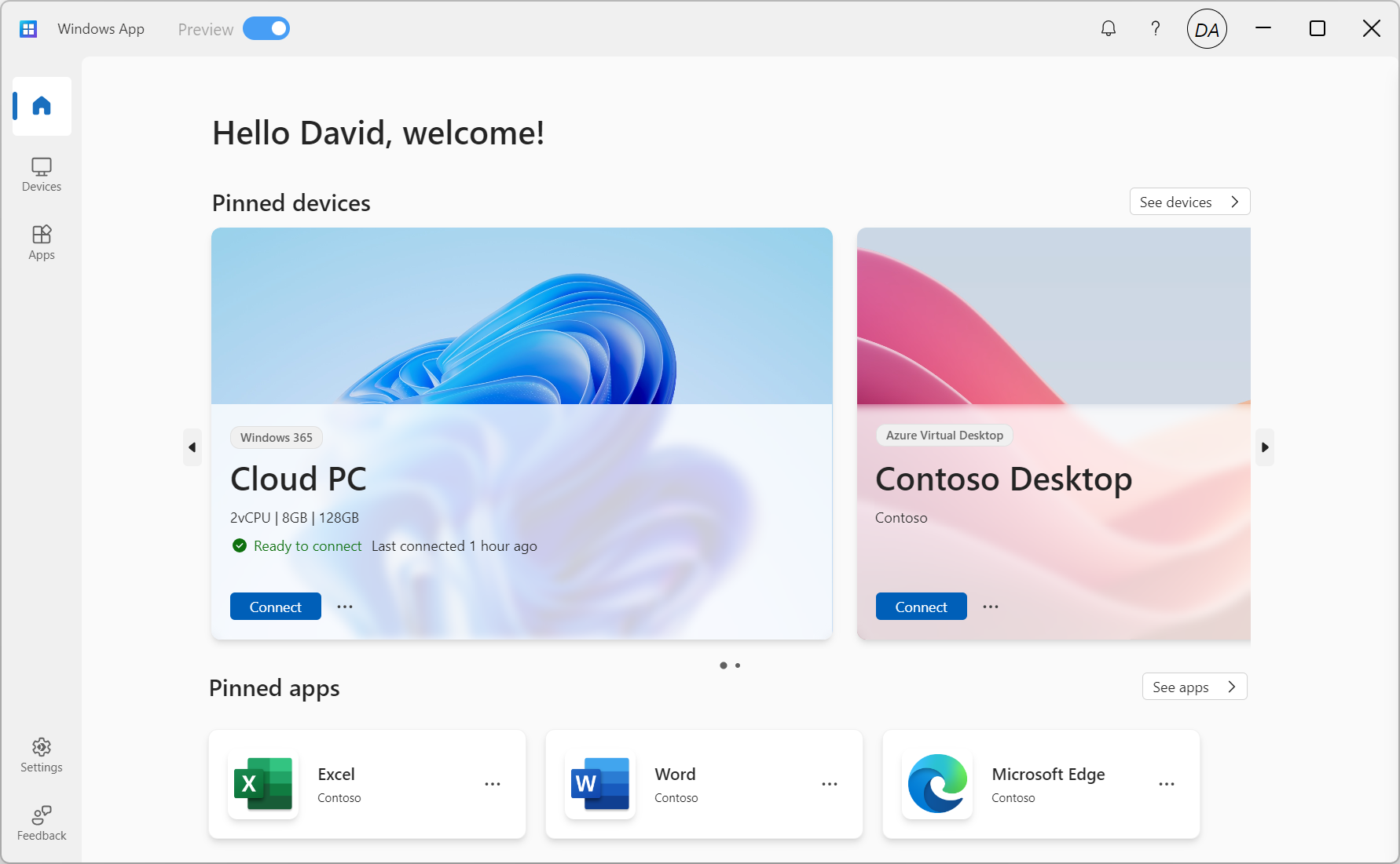 WIndows App Cloud Computing