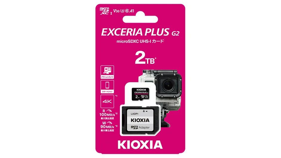 KIOXIA Exceria Plus G2 microSDXC 2TB