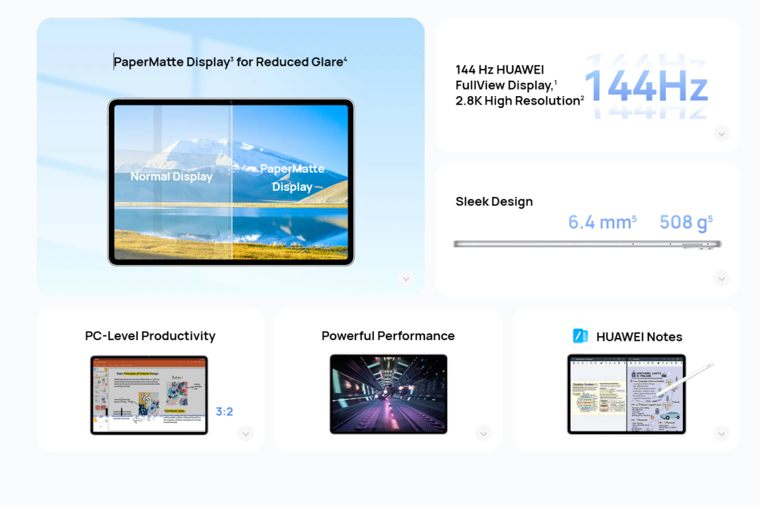 MatePad Air PaperMatte Edition dan MateBook D 16 2024 Meluncur Global 2 Huawei MatePad AIr Papermatte Global