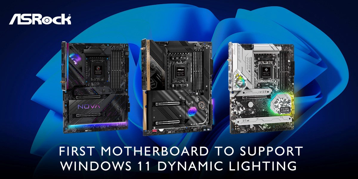 Jadi yang Pertama, Motherboard ASRock Dukung Windows Dynamic Lighting untuk Kontrol RGB