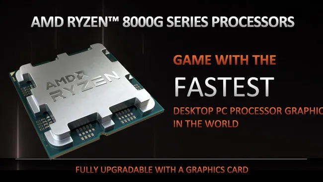 APU Desktop AMD Ryzen 8000G Series Resmi Diumumkan di CES 2024, Performa Meningkat Siginifikan! 1 AMD Ryzen 8000G Series