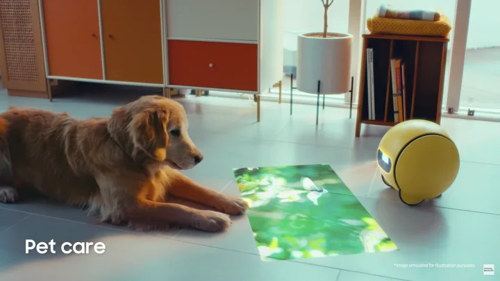 Robot AI Samsung Ballie Mejeng di CES 2024, Ada Proyektornya! 3 Screenshot 1741