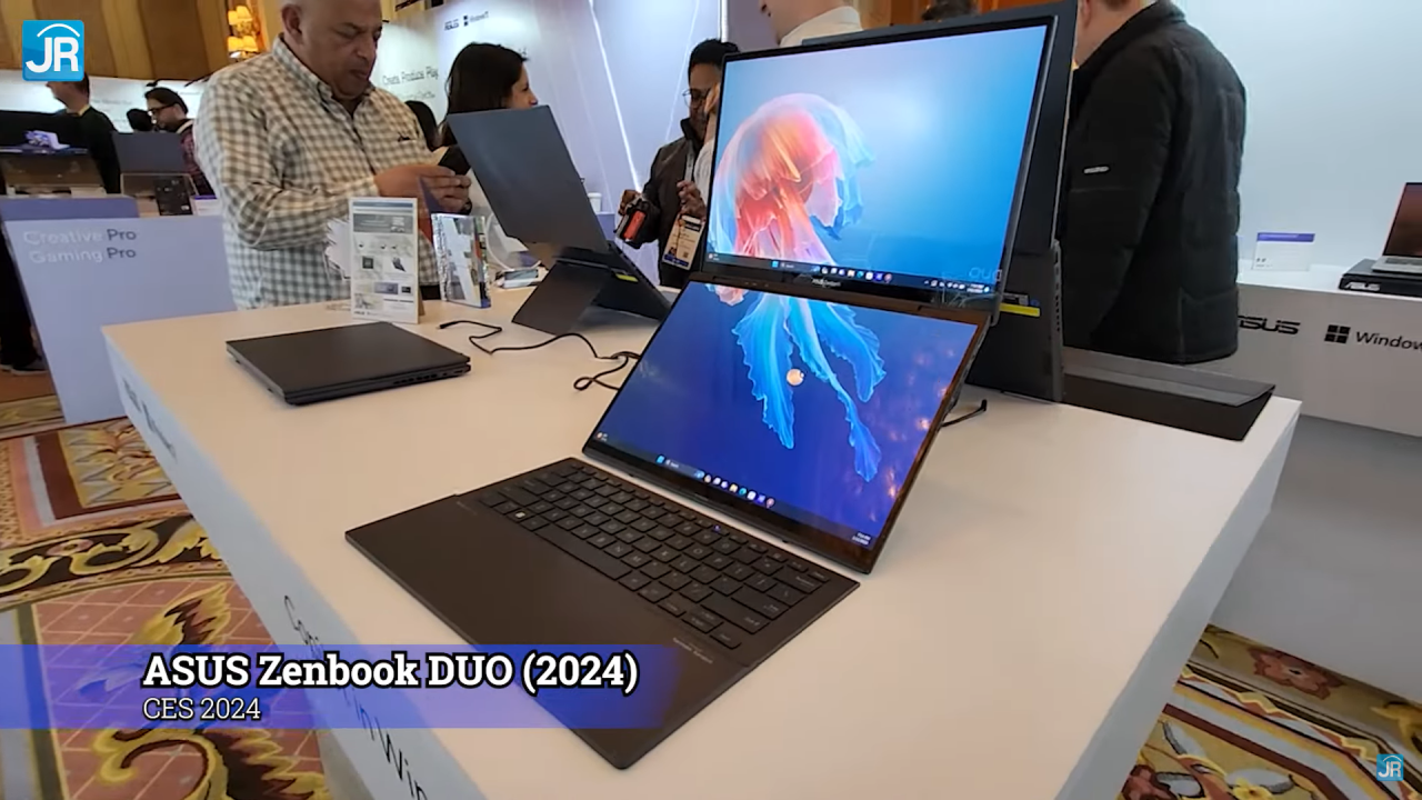 Zenbook Duo (2024) dan Zenbook 14 OLED (2024), Dua Laptop Unggulan ASUS di CES 2024 2 ZenBook DUO (2024)