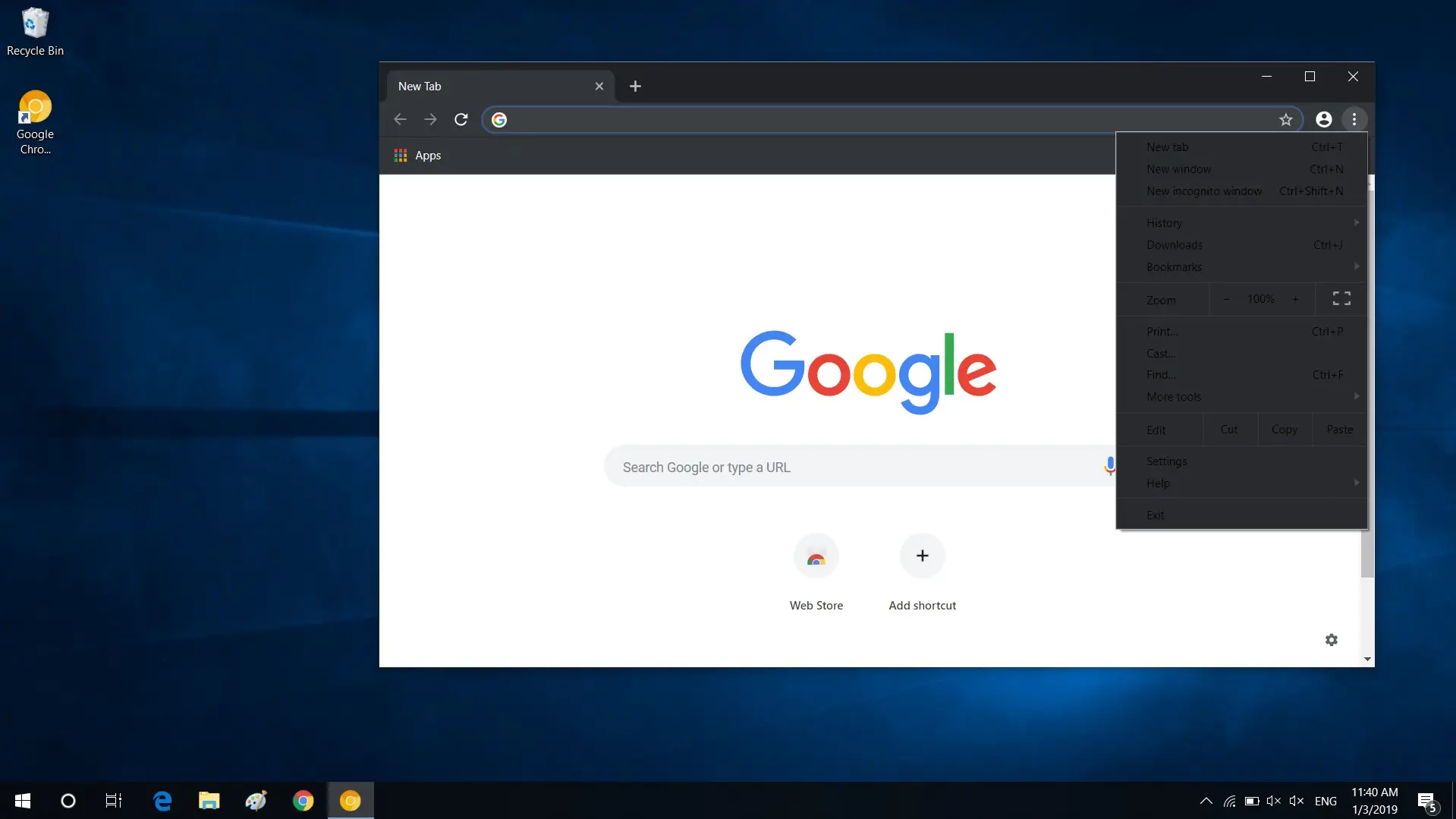 Windows on ARM Chrome