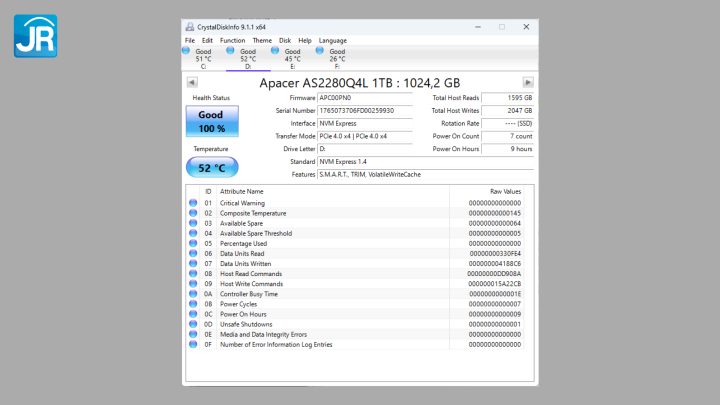 Apacer AS2280Q4L