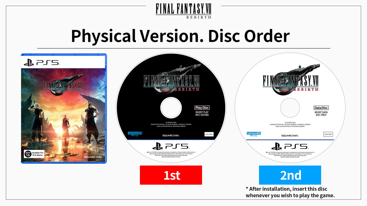 Salah Cetak, Label Disc Final Fantasy VII Rebirth versi Fisik Tertukar 3 3cb81a36c1cb0ad213aba629ea5c0aa8