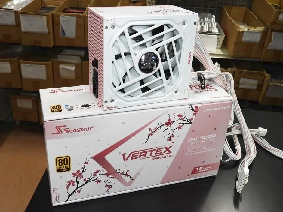 Seasonic VERTEX 1000W Sakura Edition