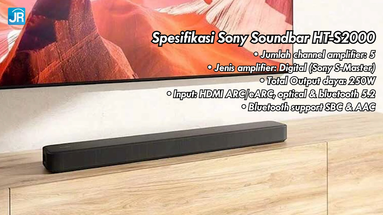 Sony Soundbar HT S2000 10