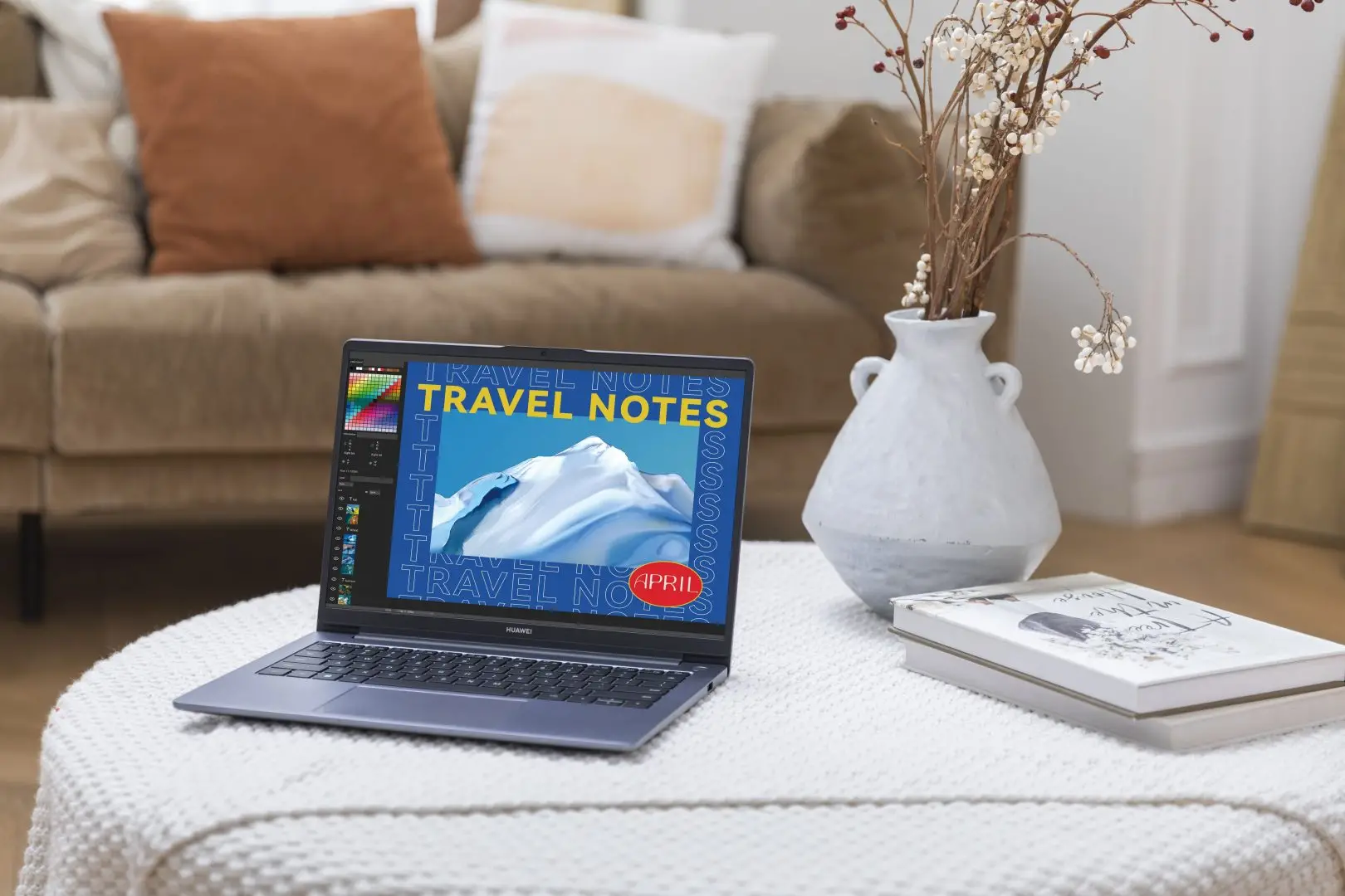 5. Visual editing jadi makin seru dengan HUAWEI MateBook D 14