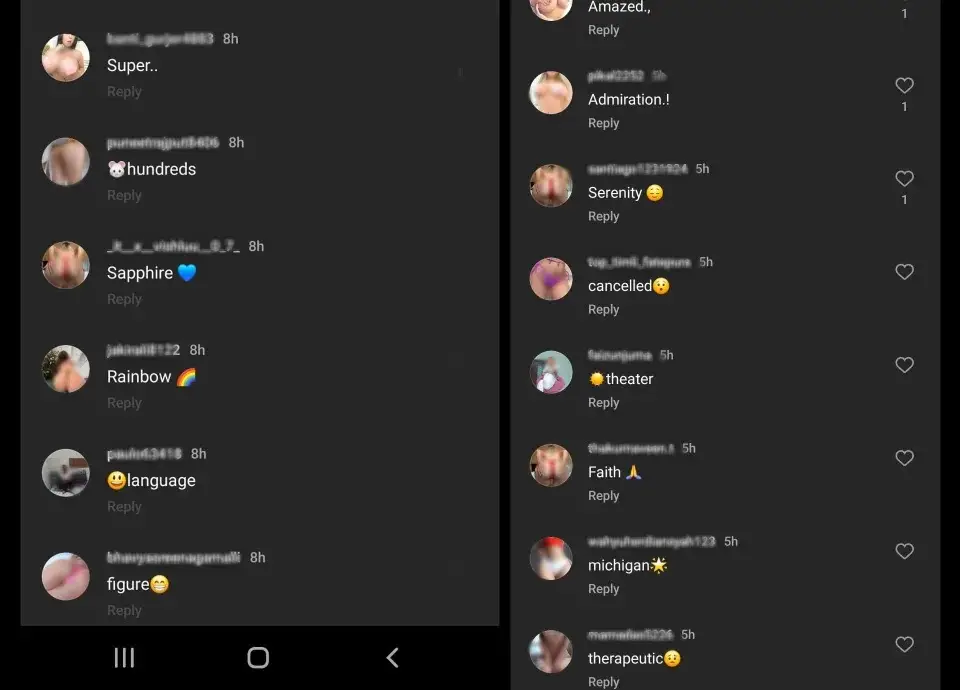 Akun bot porno Meta