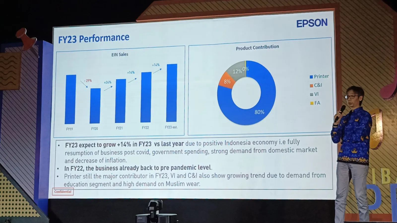 Epson Indonesia Catat Pertumbuhan 14% Selama Tahun Fiskal 2023