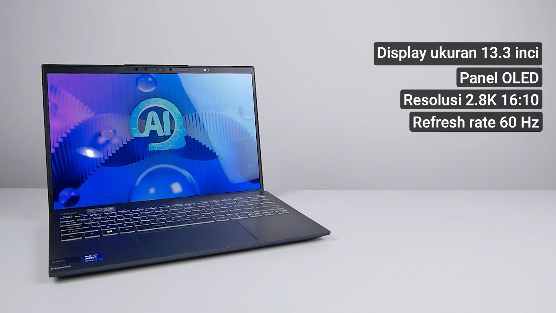 Review MSI Prestige 13 AI EVO A1M: Laptop AI PC Super Tipis, Ringan, Kencang & Irit! 5 MSI Prestige 13 AI EVO A1M 16