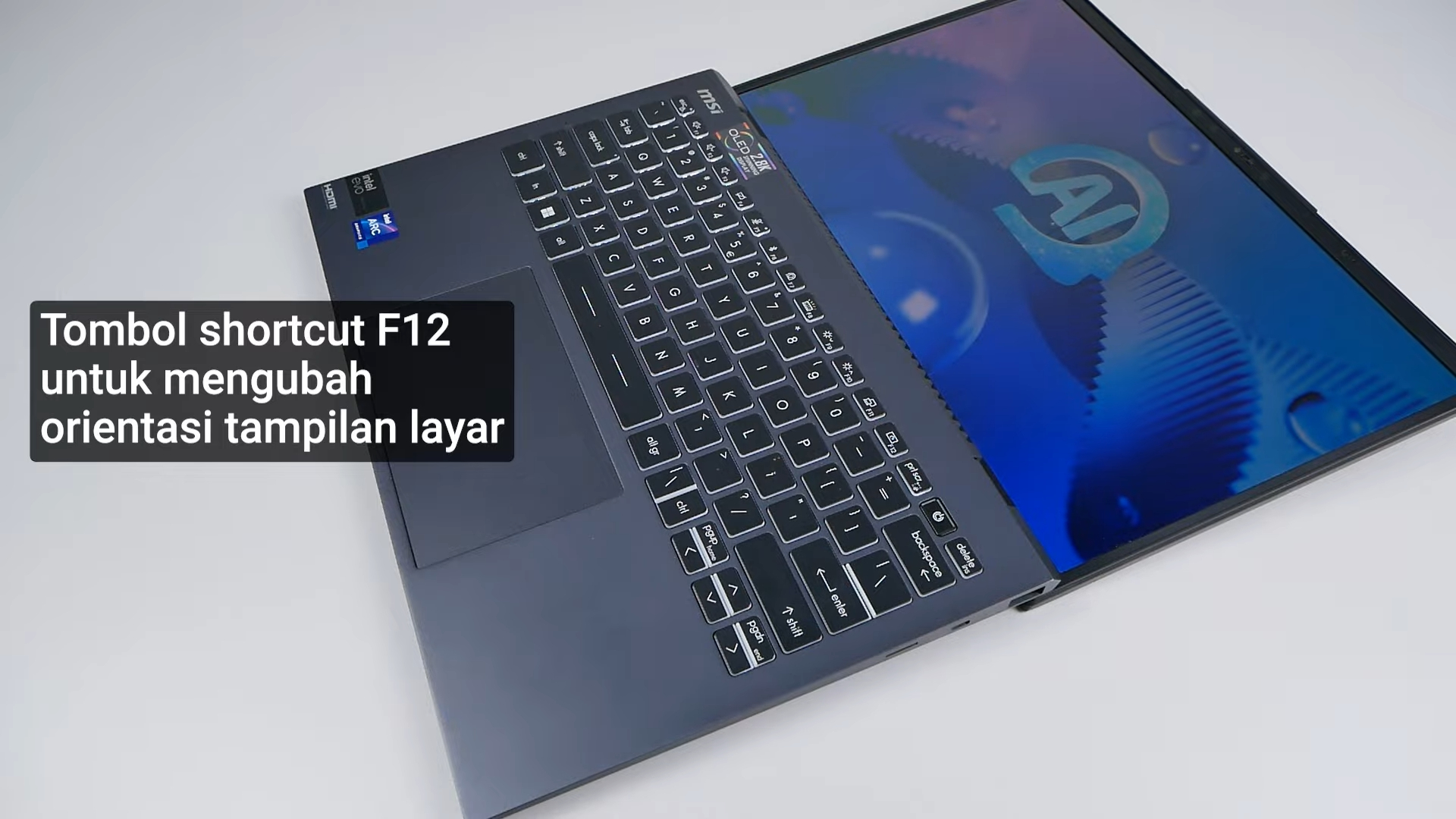 Review MSI Prestige 13 AI EVO A1M: Laptop AI PC Super Tipis, Ringan, Kencang & Irit! 8 MSI Prestige 13 AI EVO A1M 19