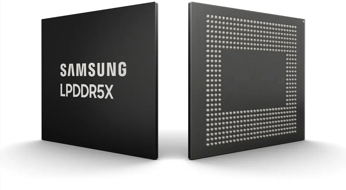 Samsung unveils the fastest LPDDR5X RAM yet for mobile and server AI applications