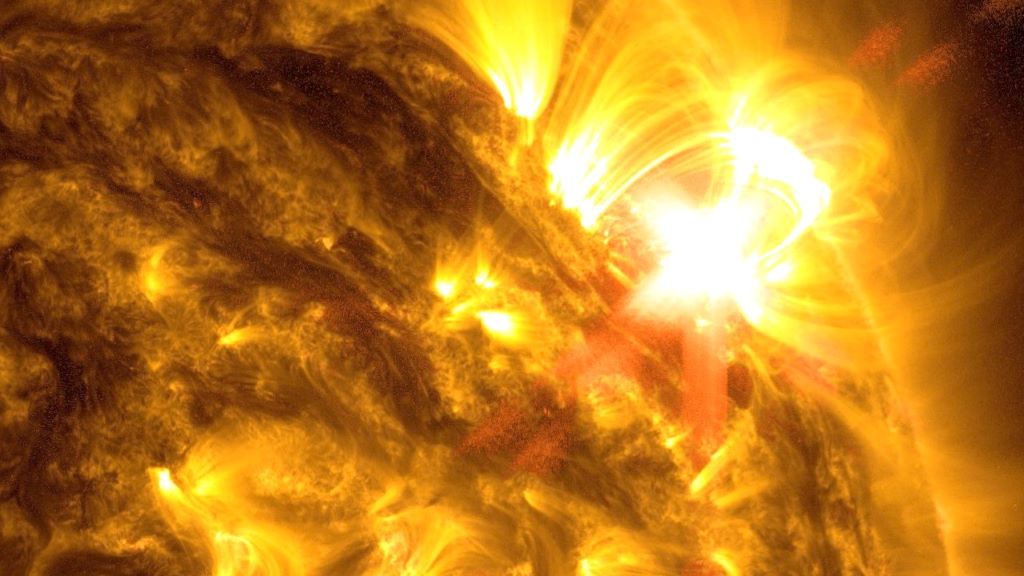 2024 05 11 Solar Flare Closeup May 8