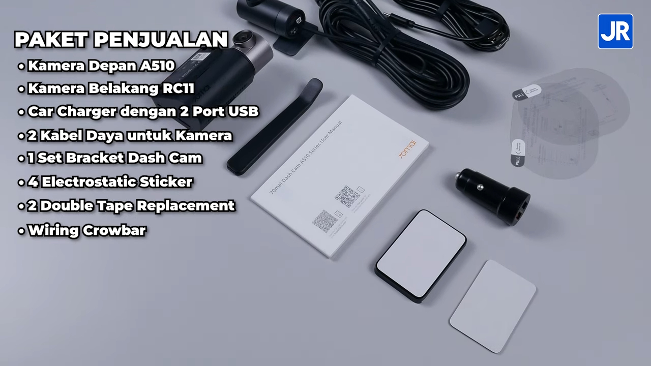 Review 70mai Dash Cam A510 5