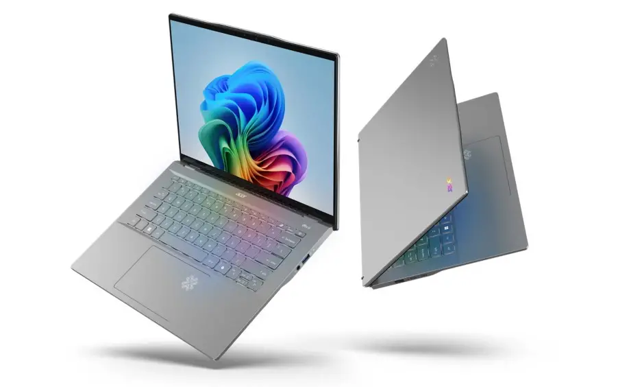 Acer Swift 14 AI Snapdragon X Elite atau Snapdragon X Plus