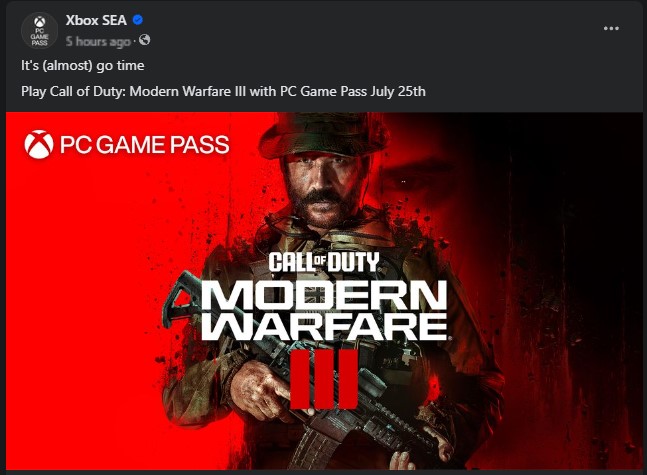 Call of Duty: Modern Warfare 3 Masuk PC Game Pass Indonesia Besok! 6 010e4b0f0d4f81d5d4999e159ecf3db1