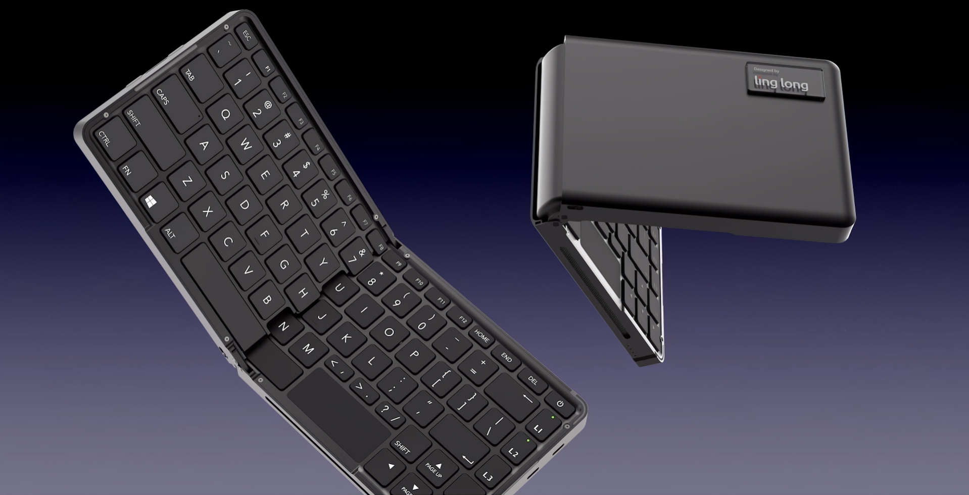Ling-Long Mini PC keyboard lipat