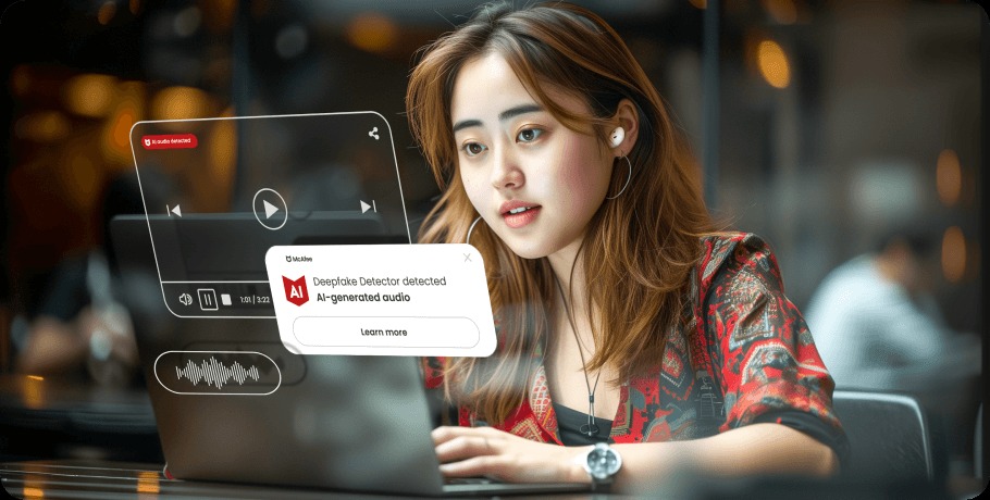 McAfee Luncurkan Tools Deepfake Detector 4 McAfee Lenovo deepfake detector