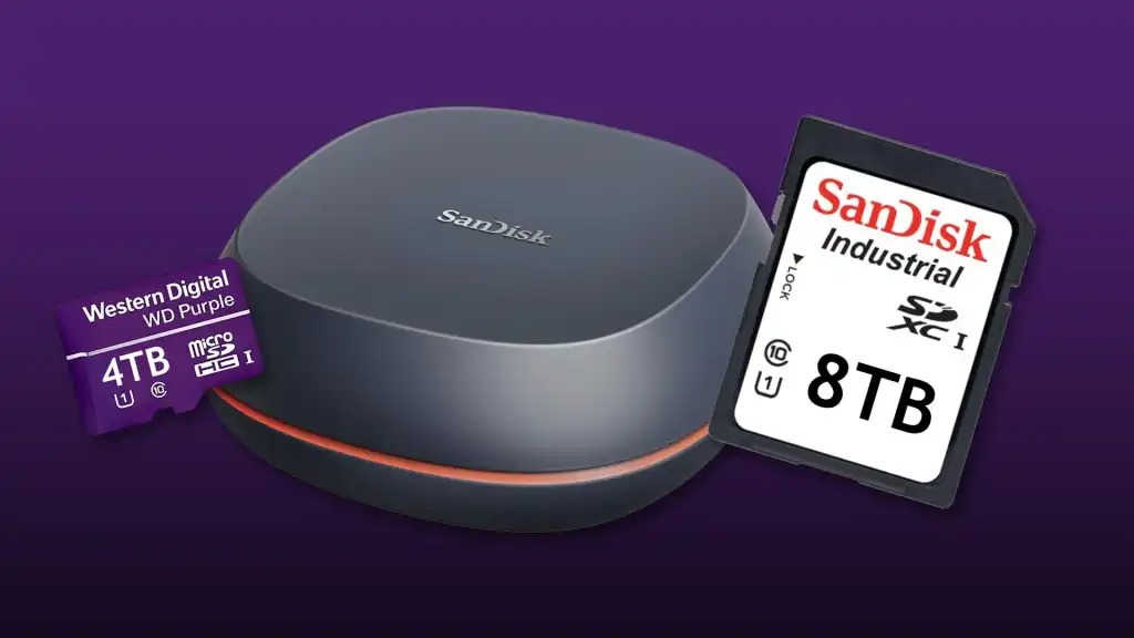 WD Luncurkan SD Card Sandisk 8 TB, Pecahkan Rekor Kapasitas SD Card Terbesar di Dunia 1 Sandisk 8TB SD Card