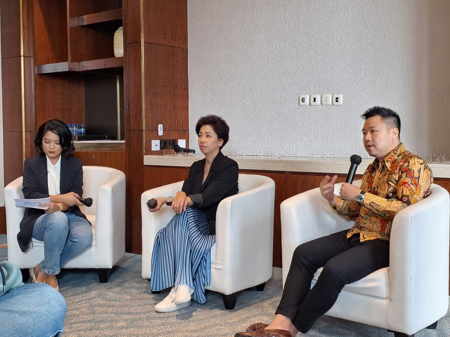 Anthony Amni Country Manager, Indonesia, AWS di AWS Summit Jakarta