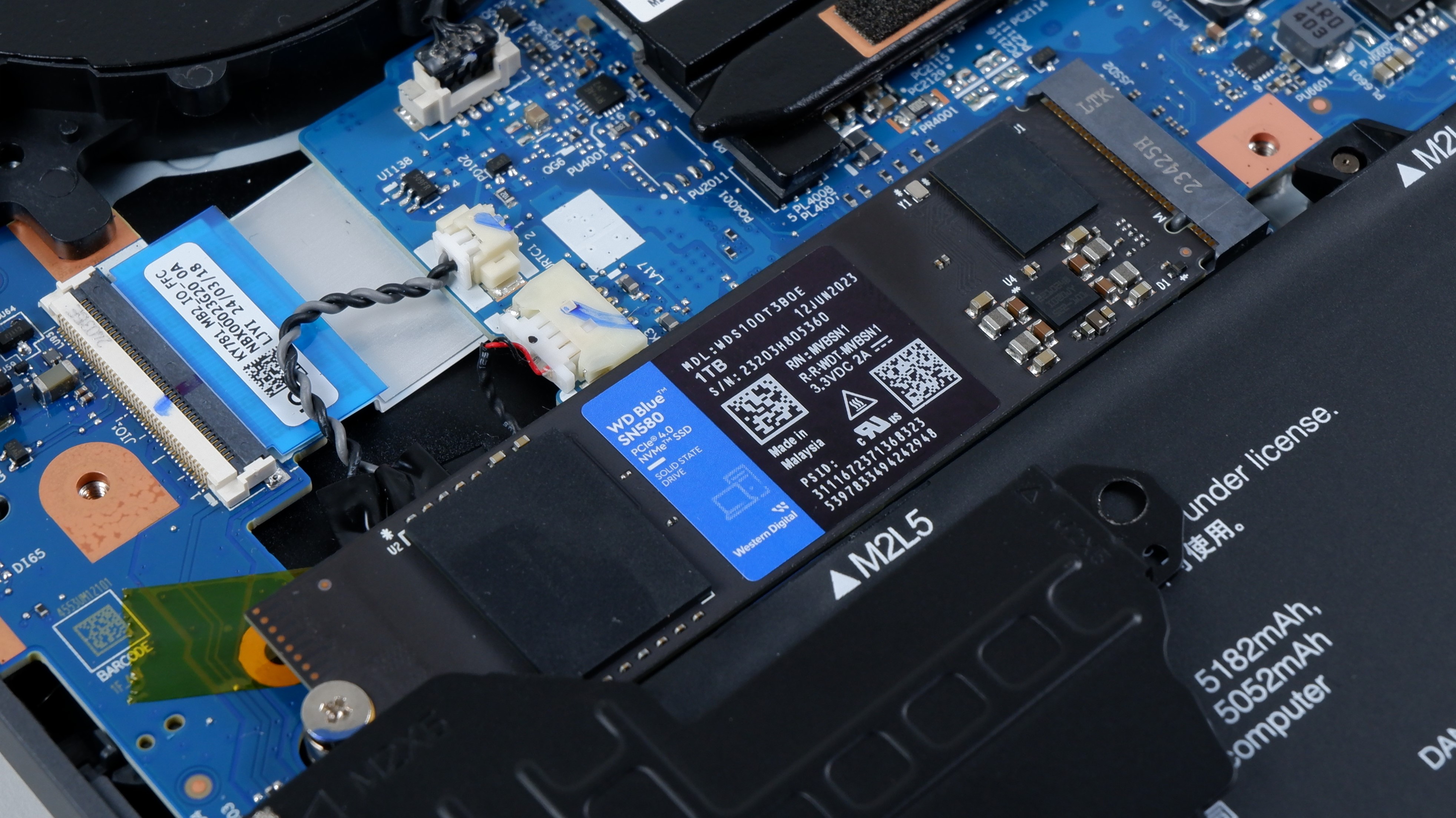WD Blue SN580 NVMe SSD