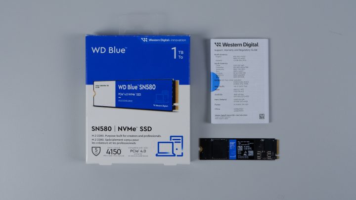 WD Blue SN580 NVMe SSD