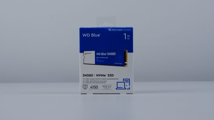 WD Blue SN580 NVMe SSD