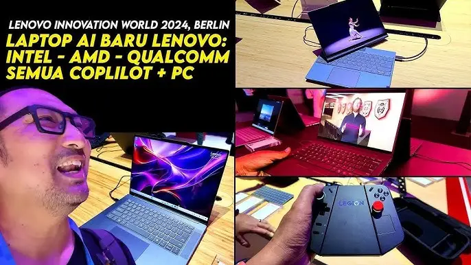 Solusi AIPC AMD, Qualcomm, Intel dari Lenovo Hadir di IFA 2024