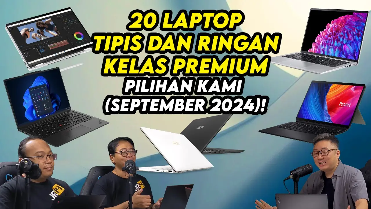 laptop tipis ringan premium di atas 15 juta