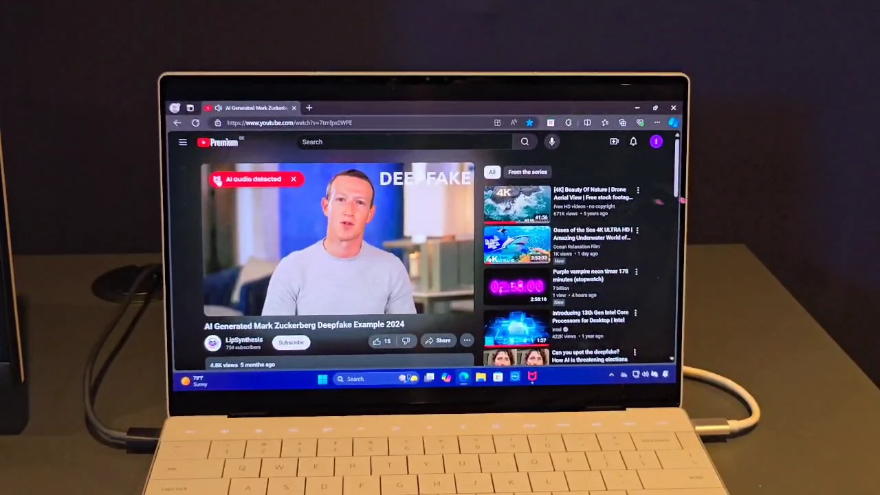 mcafee deepfake