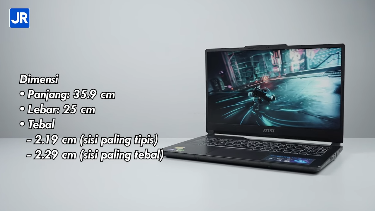 Review MSI Cyborg 15 AI A1V: Laptop Gaming Kencang, Terjangkau, & Siap Untuk AI 5 MSI Cyborg 15 AI A1V 13