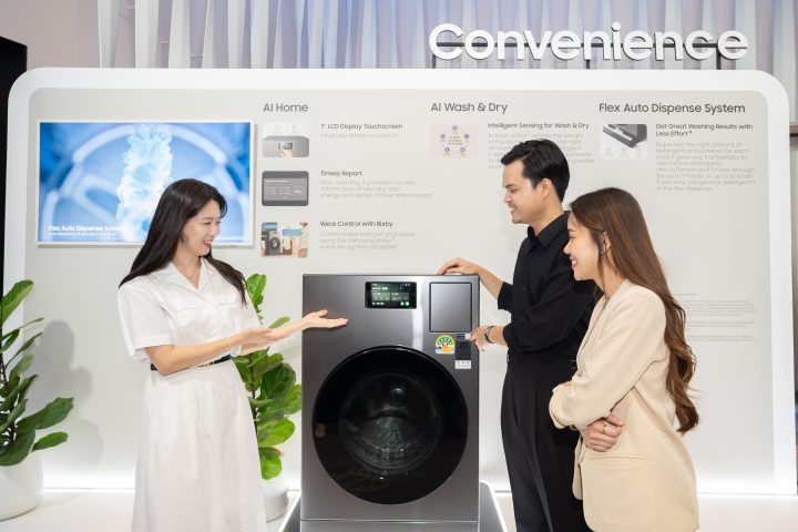 Fitur AI dan Teknologi Canggih di Samsung BESPOKE AI Laundry Combo 2 Samsung BESPOKE AI Laundry Combo