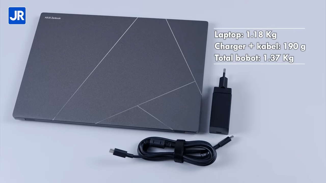 Review ASUS Zenbook S 14 OLED UX5406: Laptop Tipis, Ringan, Kencang, tapi Irit dengan Intel Lunar Lake 4 ASUS Zenbook S 14 OLED UX5406 13