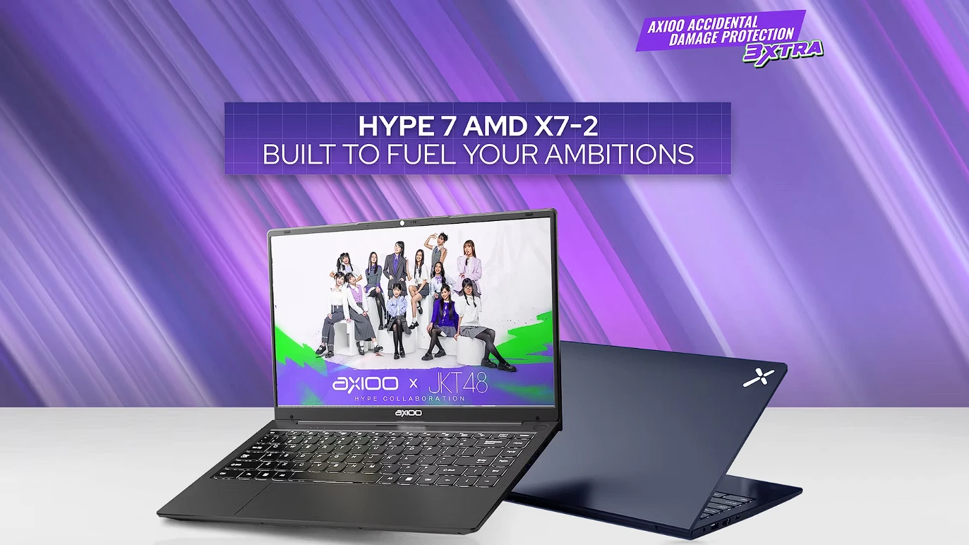 Axioo Hype 7 AMD X7-2 Diluncurkan, Pakai Ryzen 7 5825U