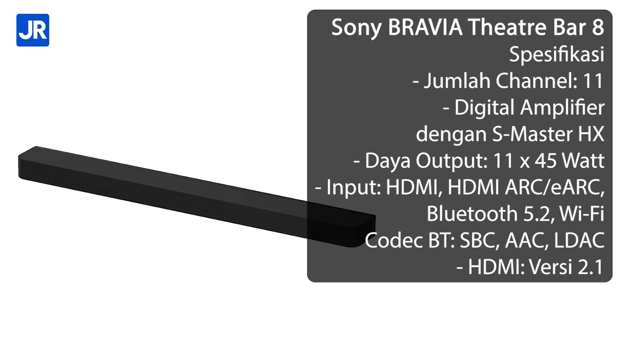 Sony BRAVIA Theatre Bar 8 feat. BRAVIA Theatre U: Soundbar Kelas Cinema utk Suara 360° di Rumah 12 Sony BRAVIA Theatre Bar 8 feat. BRAVIA Theatre U 12