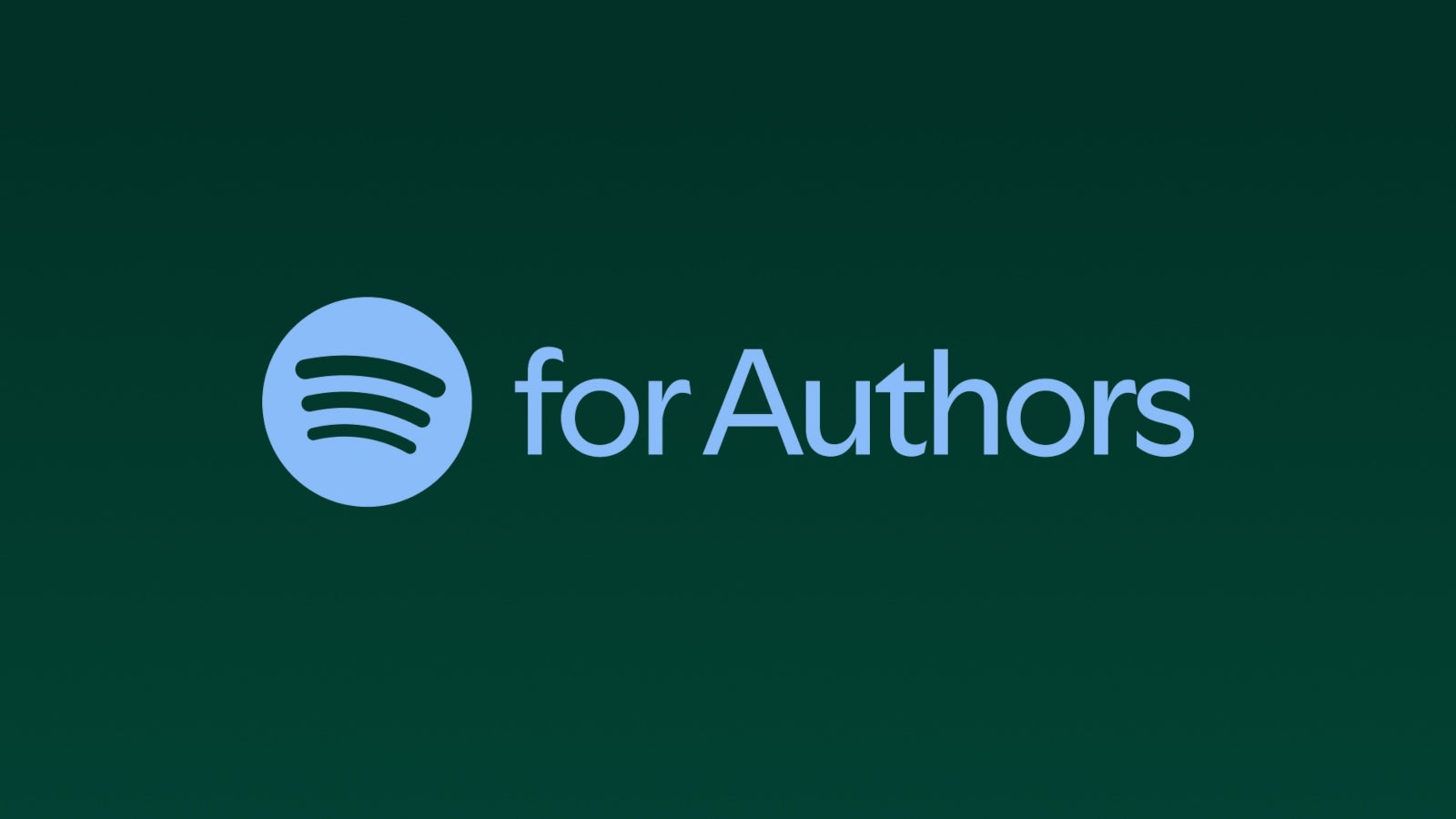 Spotify for authors