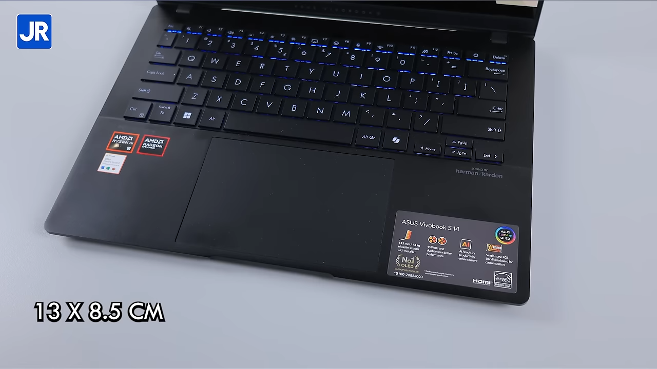Review ASUS Vivobook S 14 OLED (M5406WA) 2024: Tipis, Kencang, Bisa Gaming dengan AMD Ryzen AI 14 ASUS Vivobook S 14 OLED M5406WA 2024 21