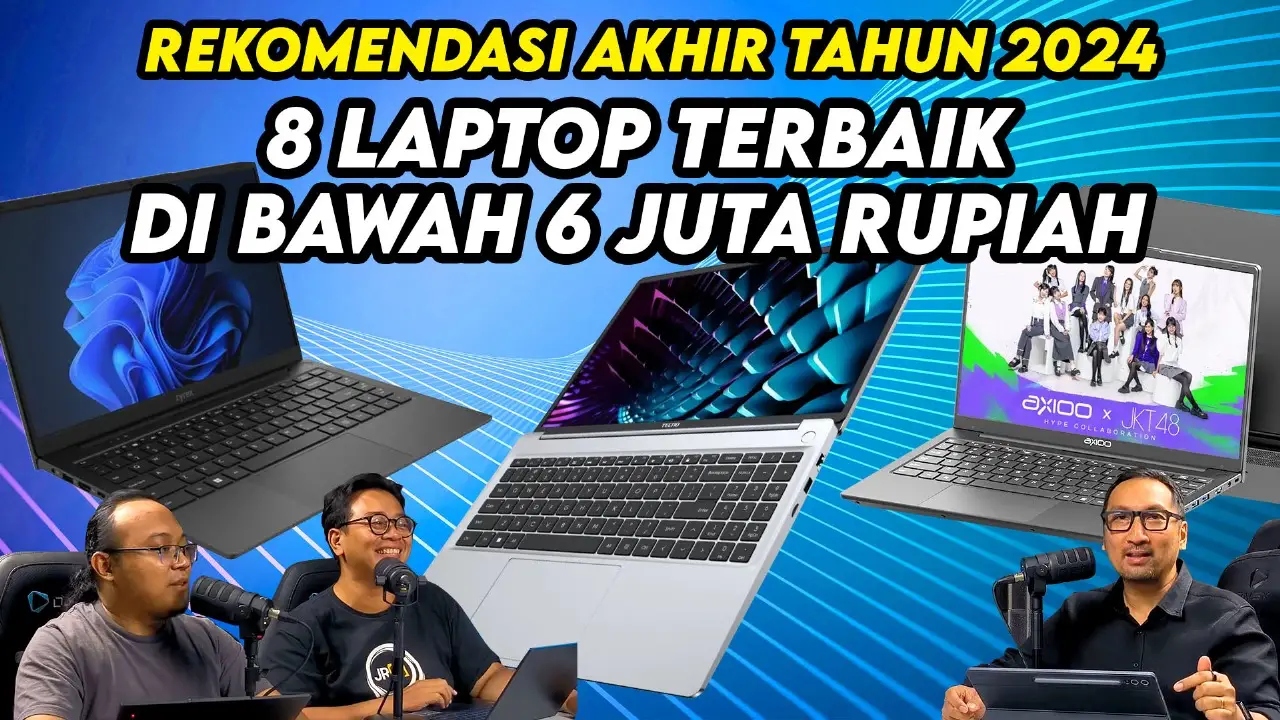 rekomendasi laptop di bawah 6 juta 2024