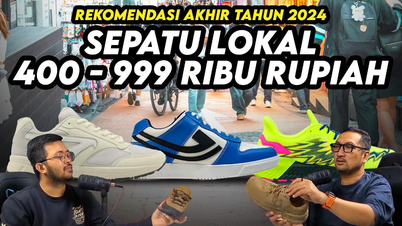 Rekomendasi Sepatu 400 - 999 Ribu Rupiah - Akhir 2024 81 rekomendasi sepatu