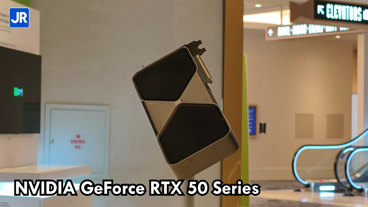 Lebih Kencang Lebih Murah dgn Kemampuan AI Baru NVIDIA GeForce RTX 50 Series CES 2025 00 00 03