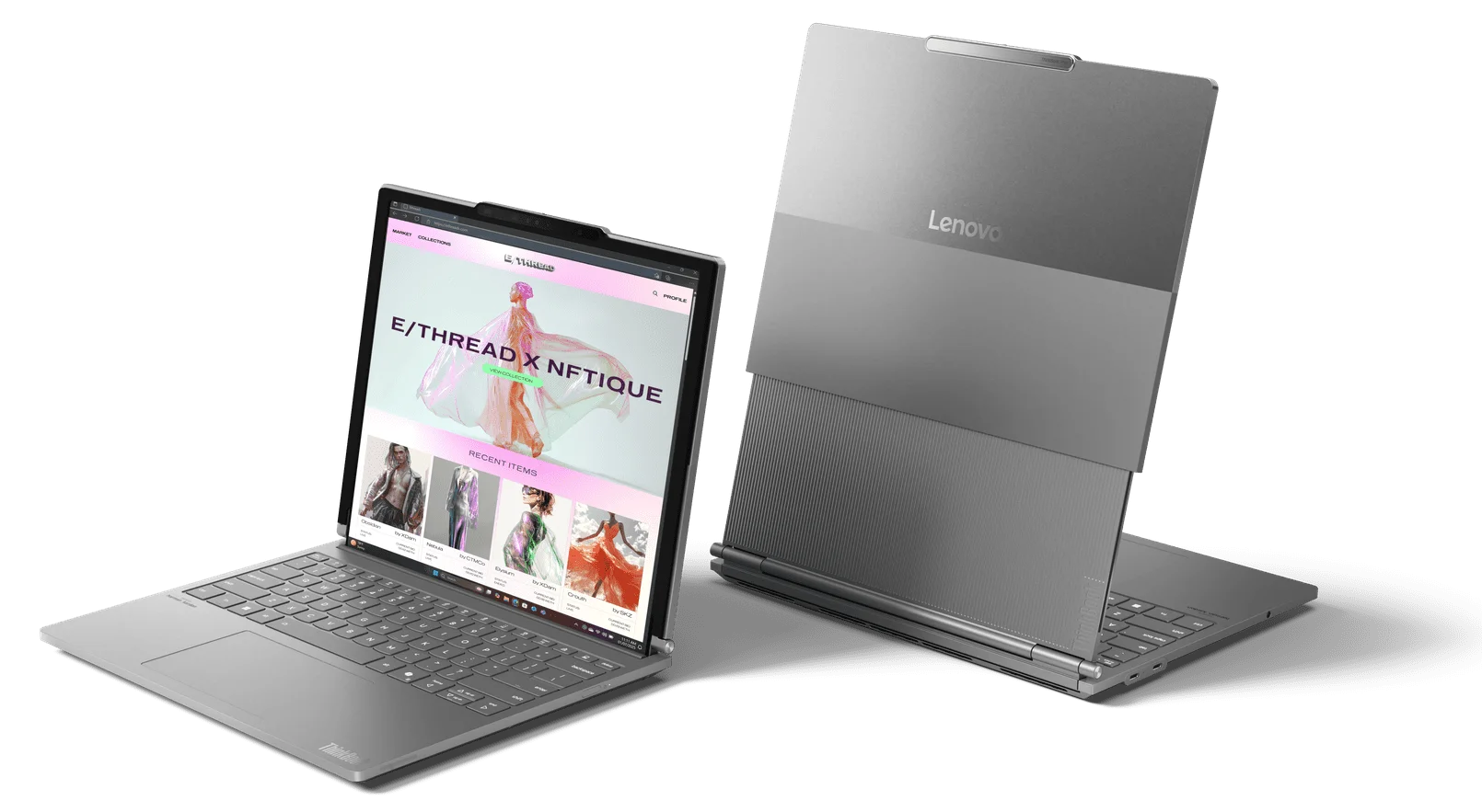 Lenovo ThinkBook Plus Gen 6 Rollable AI PC Hadir di CES: Laptop Layar ...
